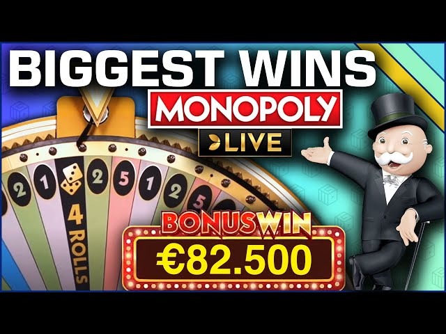 Biggest wins Monopoly Live bonus €82,500